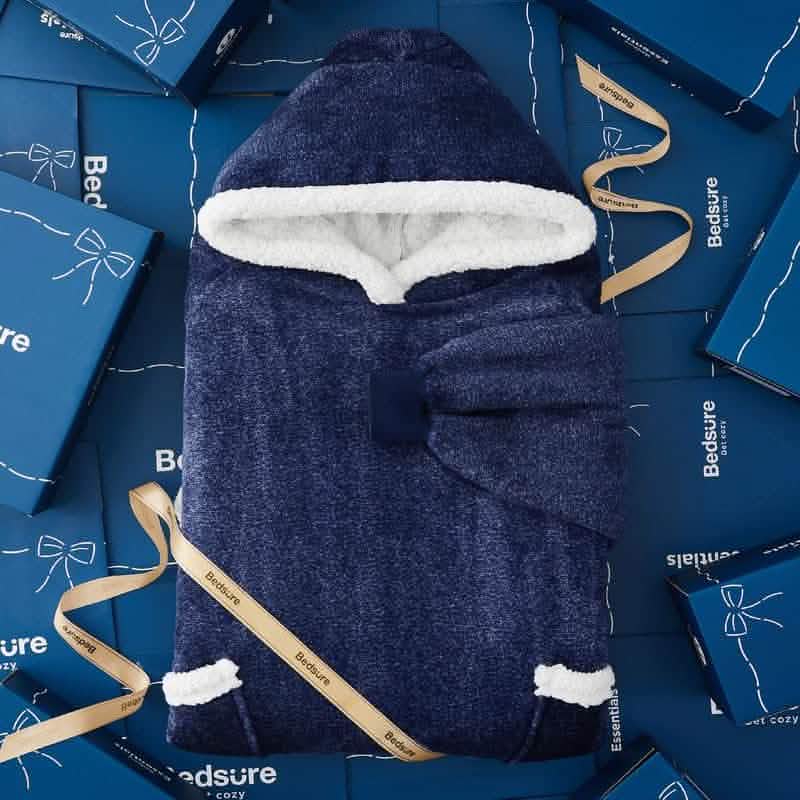 GentleSoft® Sherpa Fleece Wearable Blanket