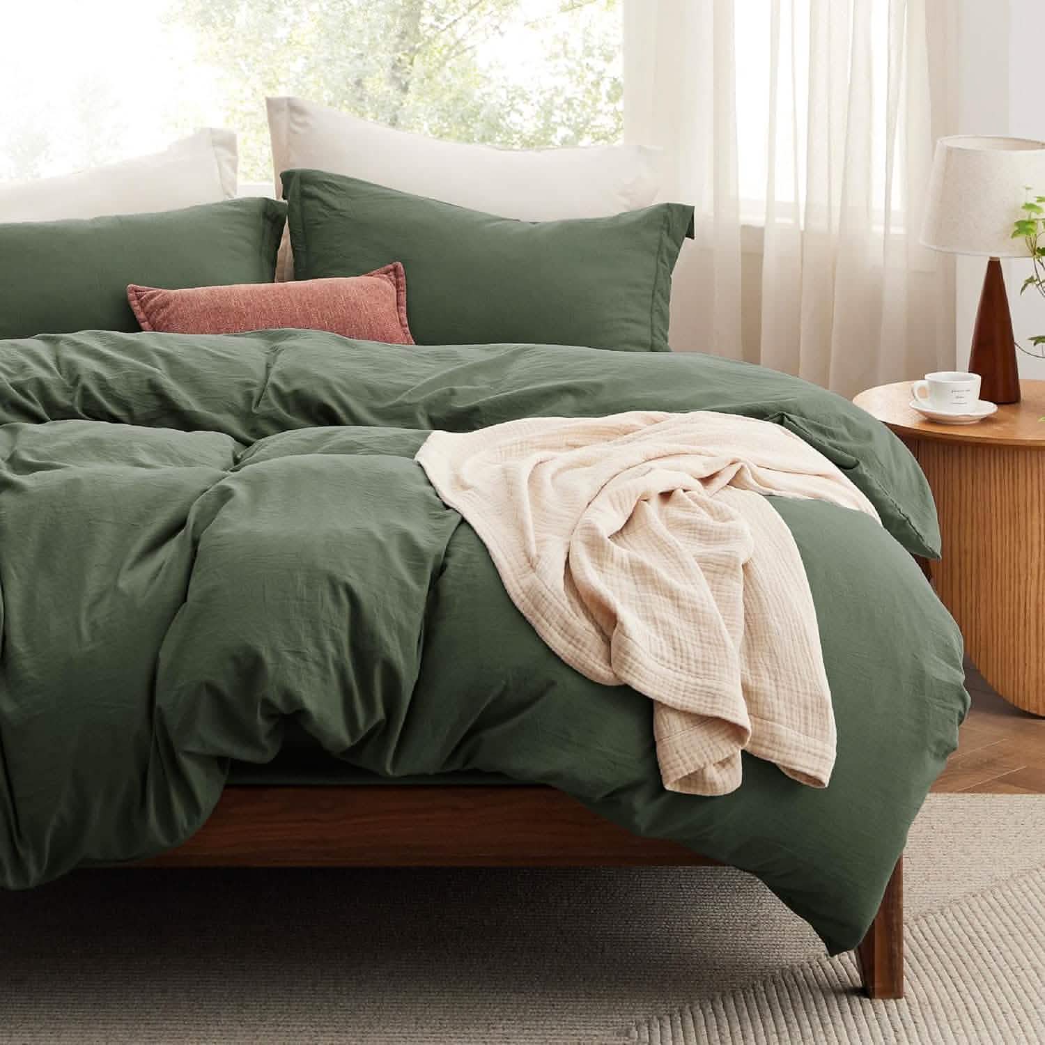 GentleSoft® Prewashed Microfiber Duvet Cover Set