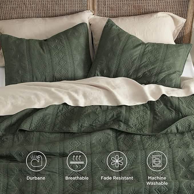 GentleSoft® Voile Cotton Quilt Set
