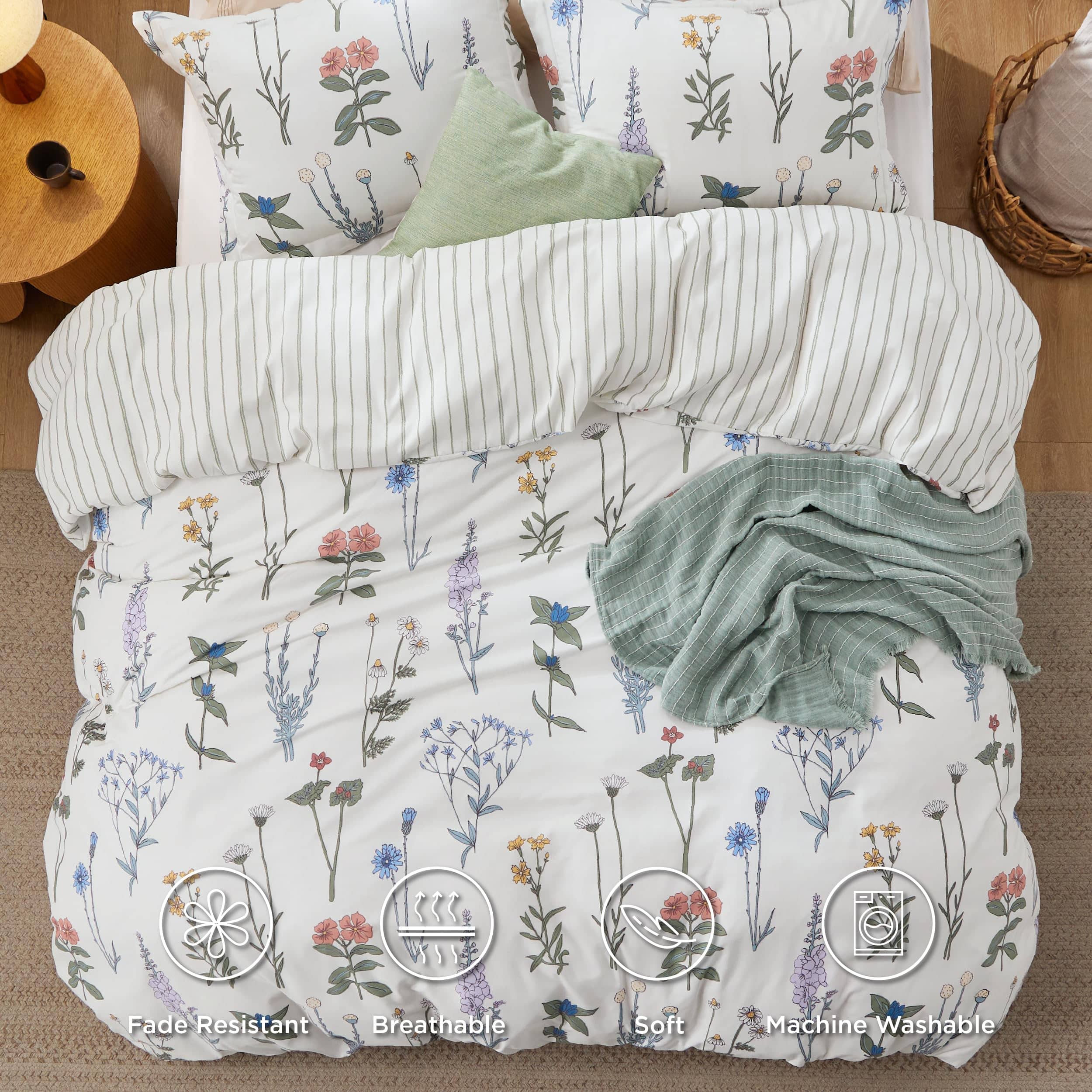 GentleSoft® Microfiber Duvet Cover Set Twin