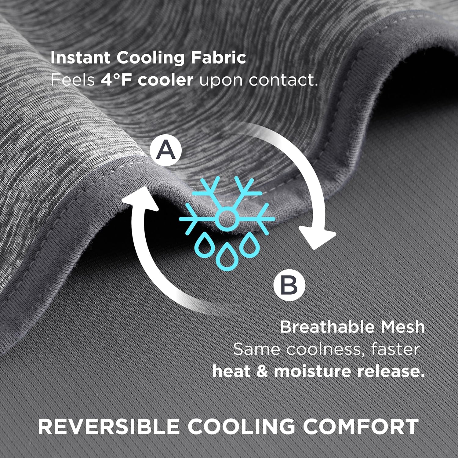 GentleSoft® Upgraded Reversible Cooling Blanket