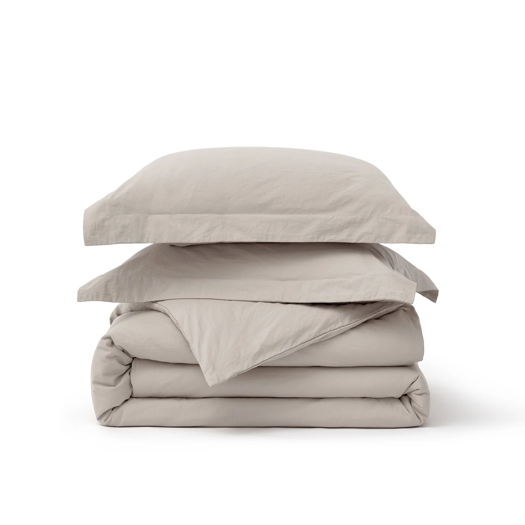 GentleSoft® Washed Cotton Duvet Cover Set