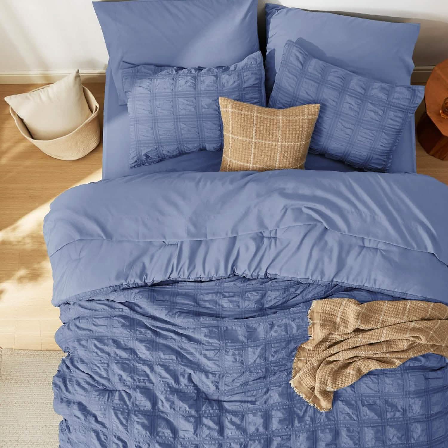GentleSoft® Seersucker Bed-in-a-Bag