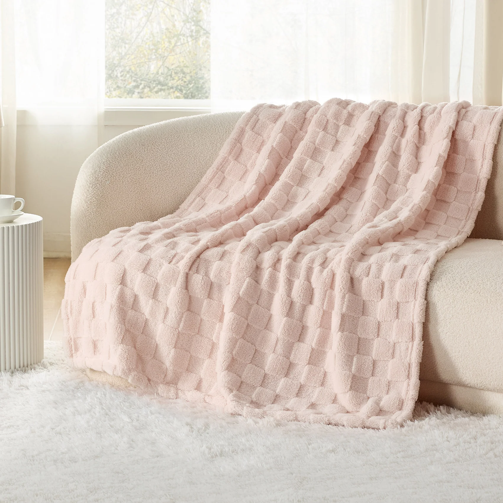 GentleSoft® Jacquard Shaggy Sherpa Blanket