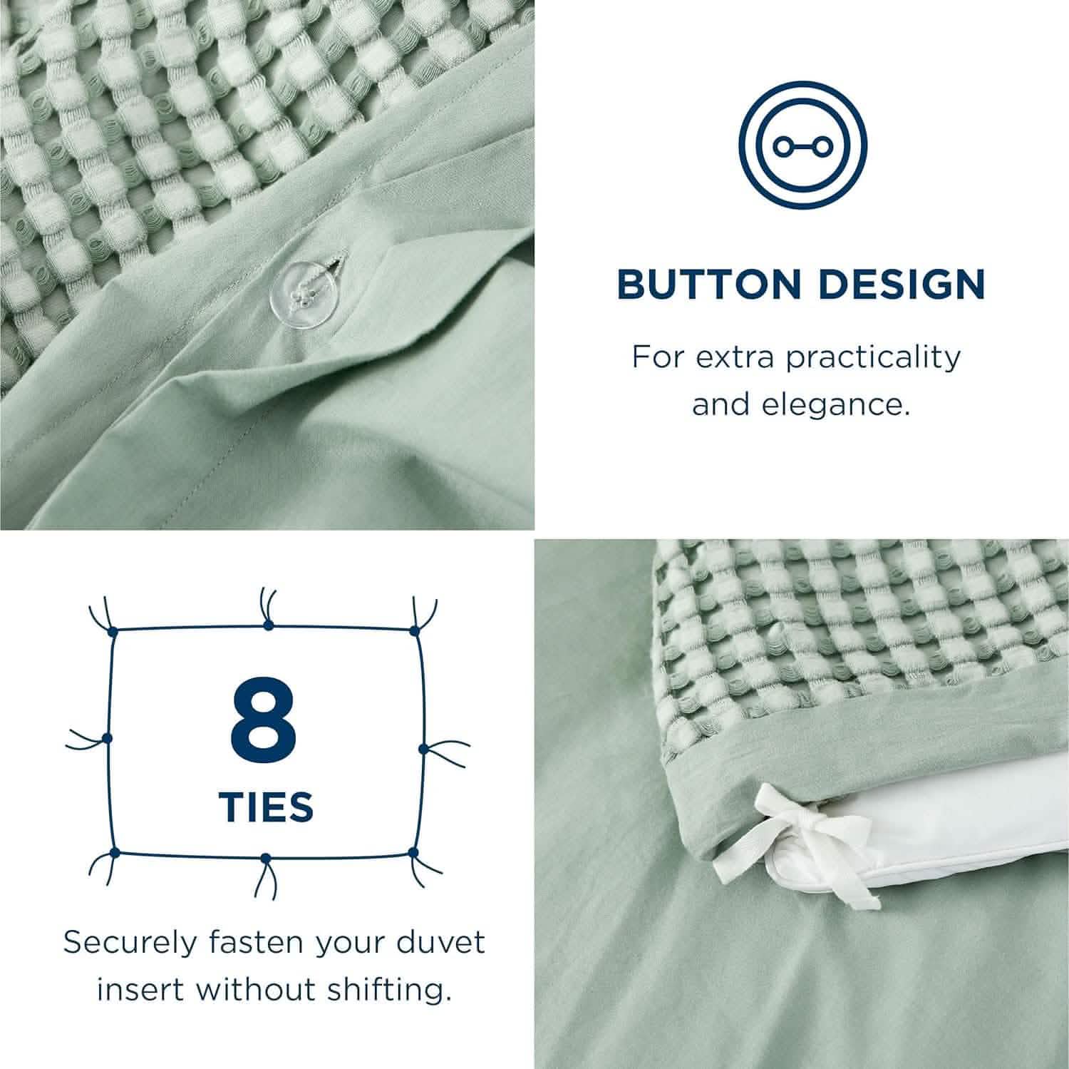 GentleSoft® Rayon Derived from Bamboo and Cotton Duvet Cover Set
