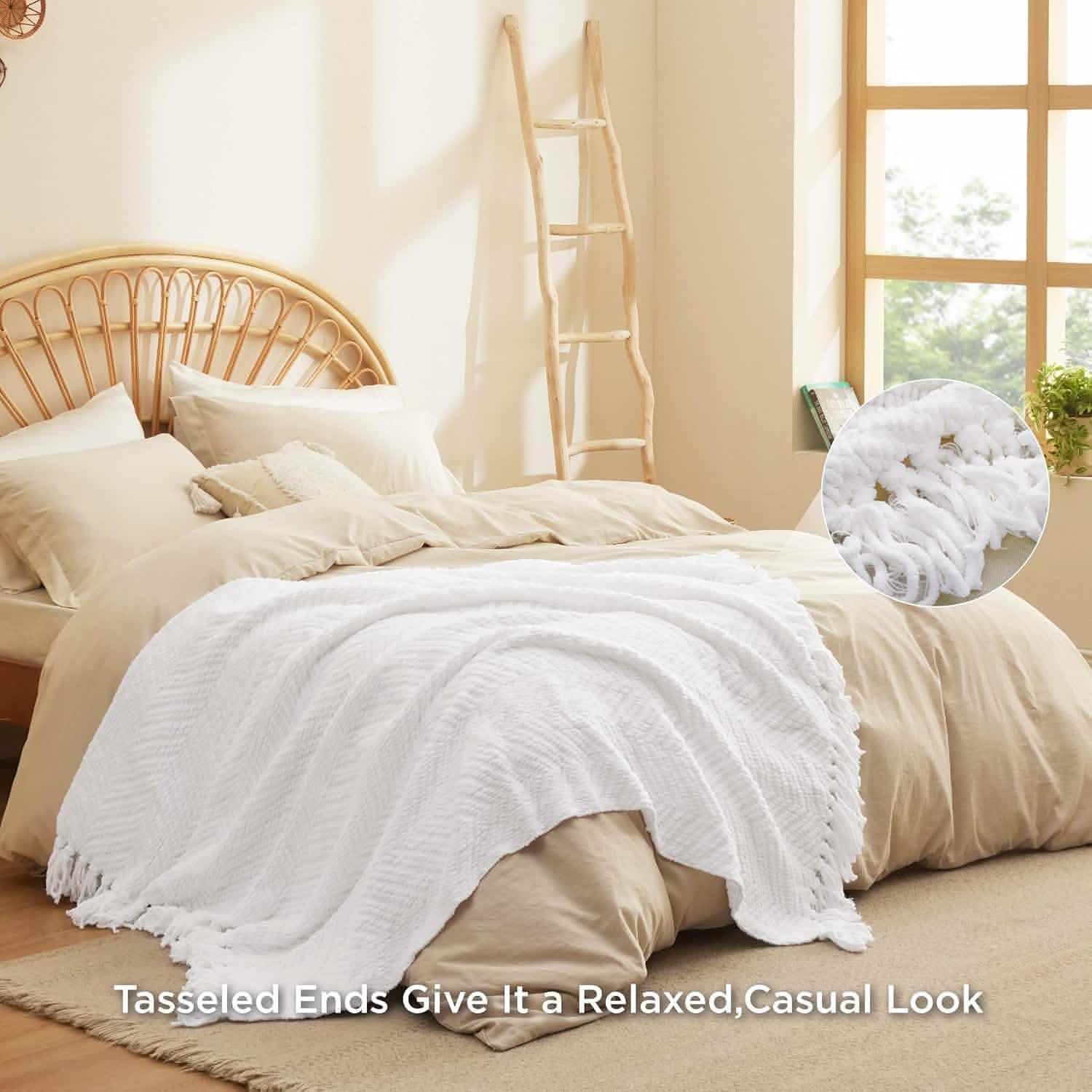 GentleSoft® GentleSoft Versatile Knit Woven Chenille Blanket