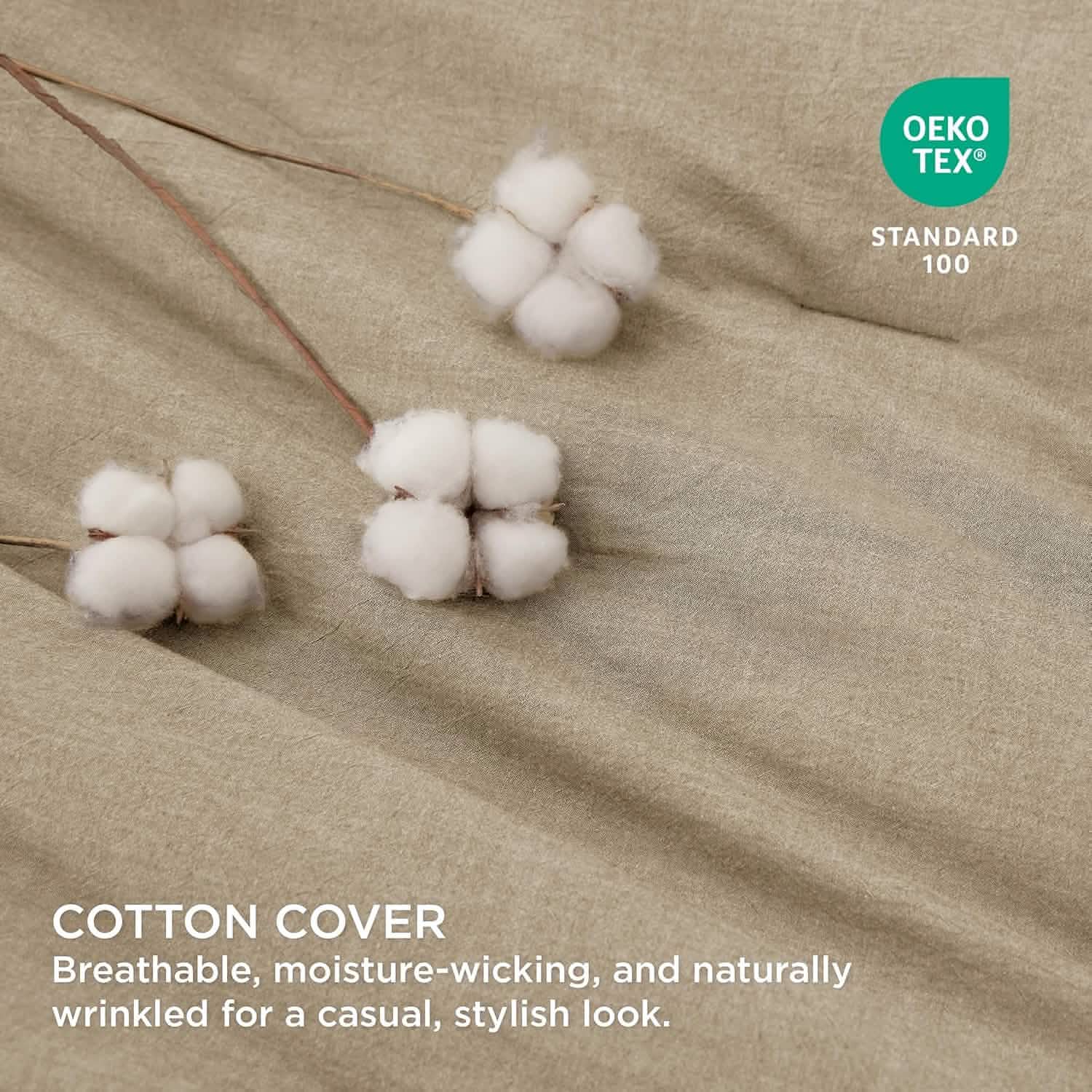 GentleSoft® Prewashed Cotton Comforter Set