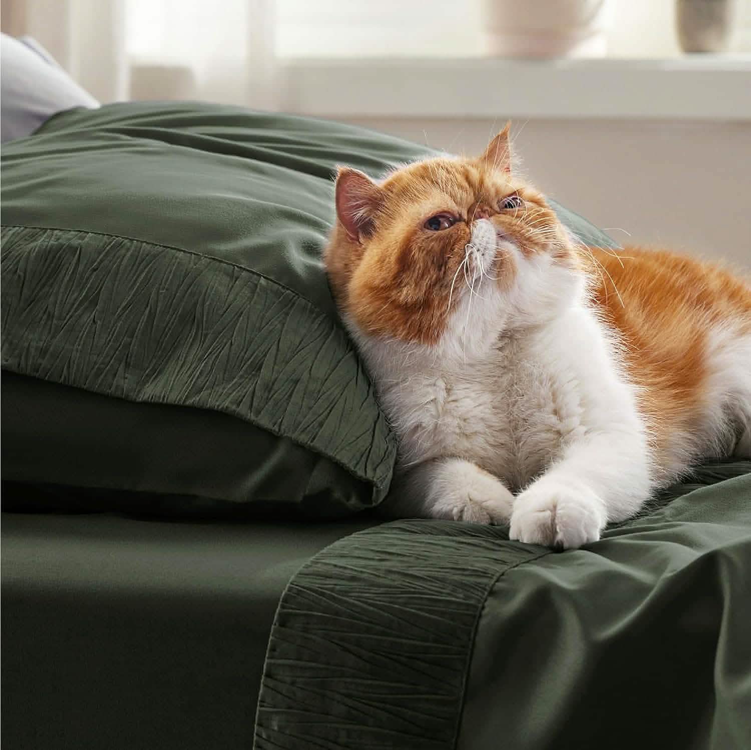 GentleSoft® Ruched Sheet Set