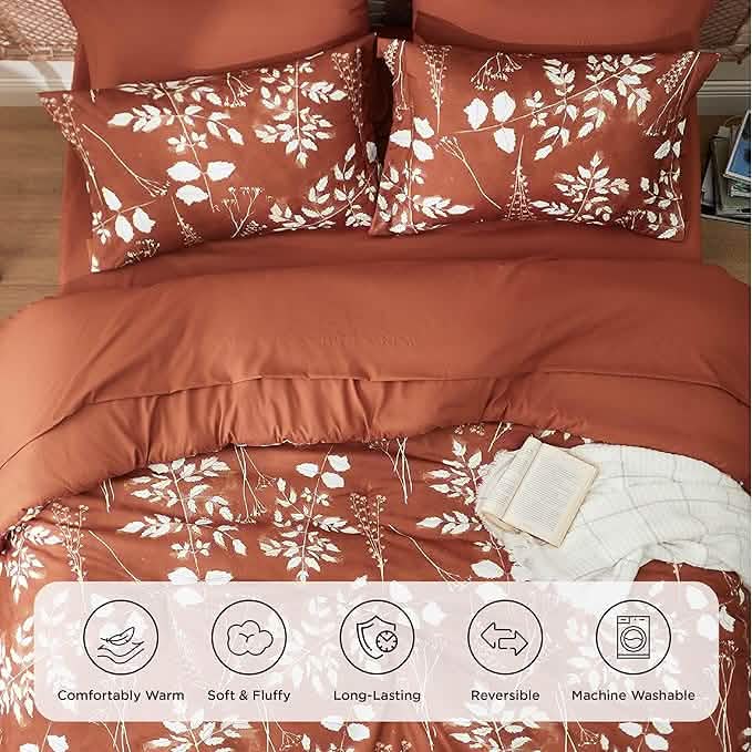 GentleSoft® Elegant Floral Comforter Sets