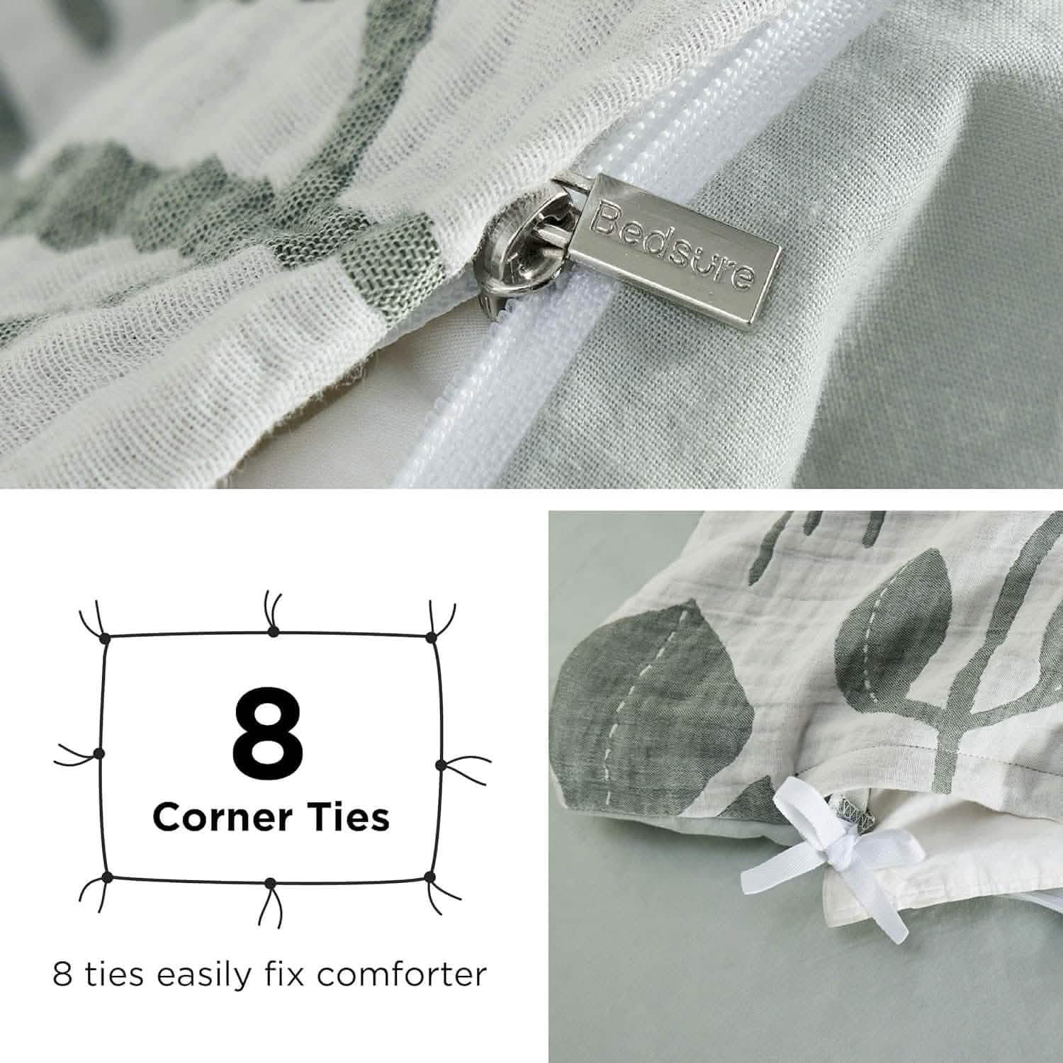 GentleSoft® Cotton Muslin Duvet Cover Set