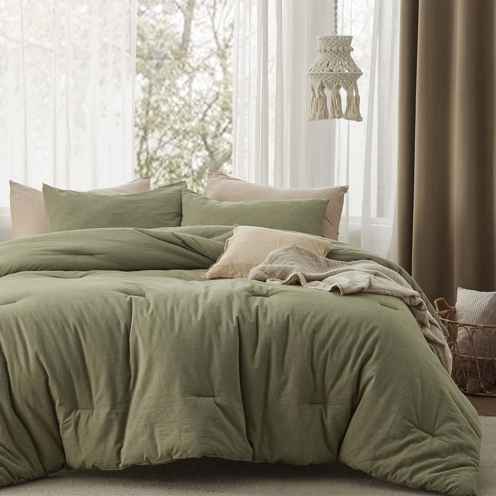 GentleSoft® Prewashed Cotton Comforter Set
