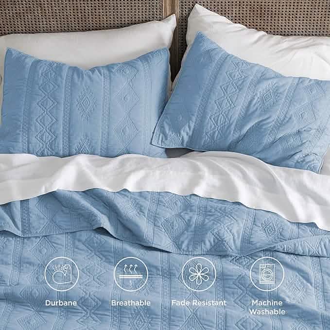 GentleSoft® Voile Cotton Quilt Set