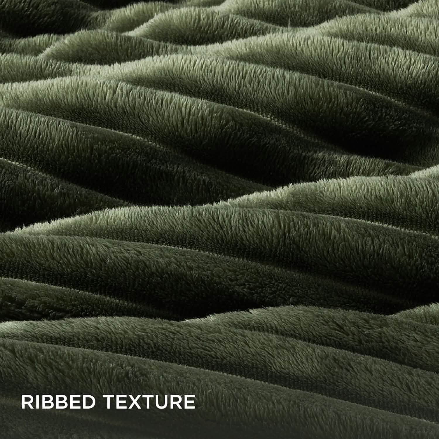 GentleSoft® Striped Flannel Comforter Set