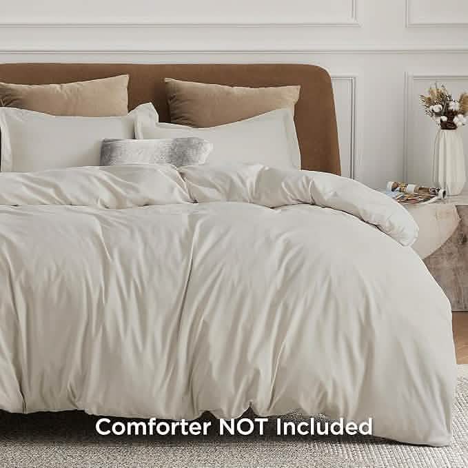 GentleSoft® Brushed Microfiber Duvet Cover Sets With Fitted Sheet