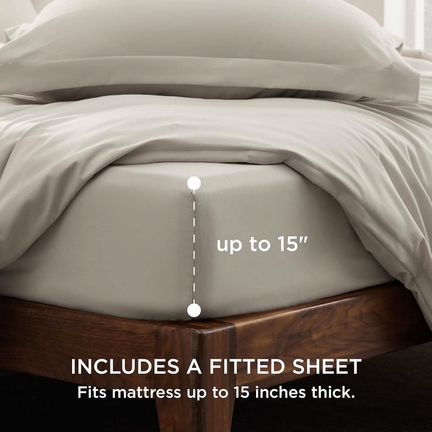 GentleSoft® Prewashed Microfiber Duvet Cover Set