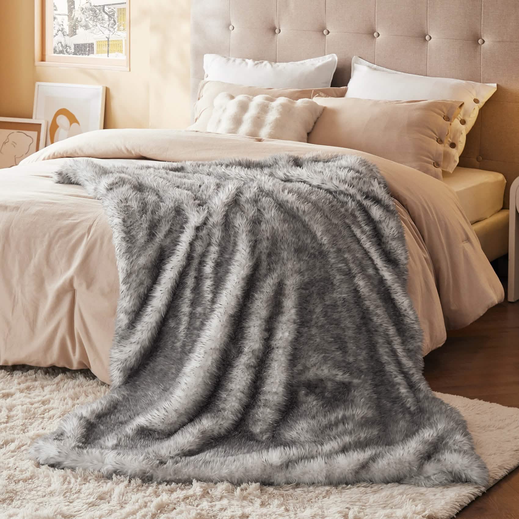 GentleSoft® Vegan Faux Fur Blanket