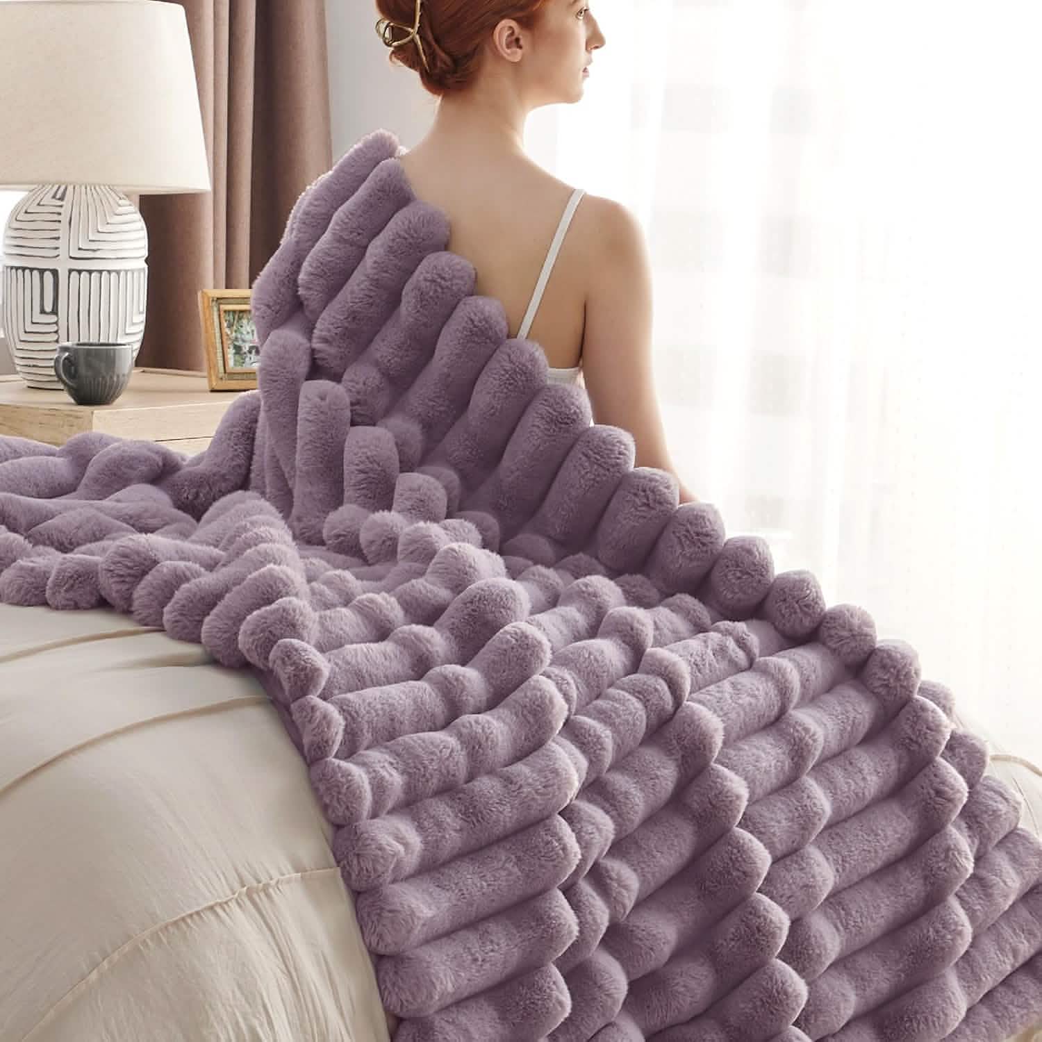 GentleSoft® Plush Stripe Blanket