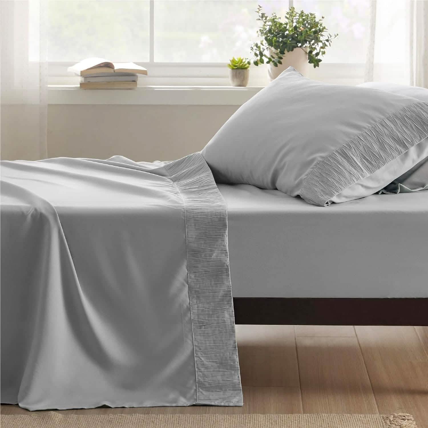 GentleSoft® Ruched Sheet Set