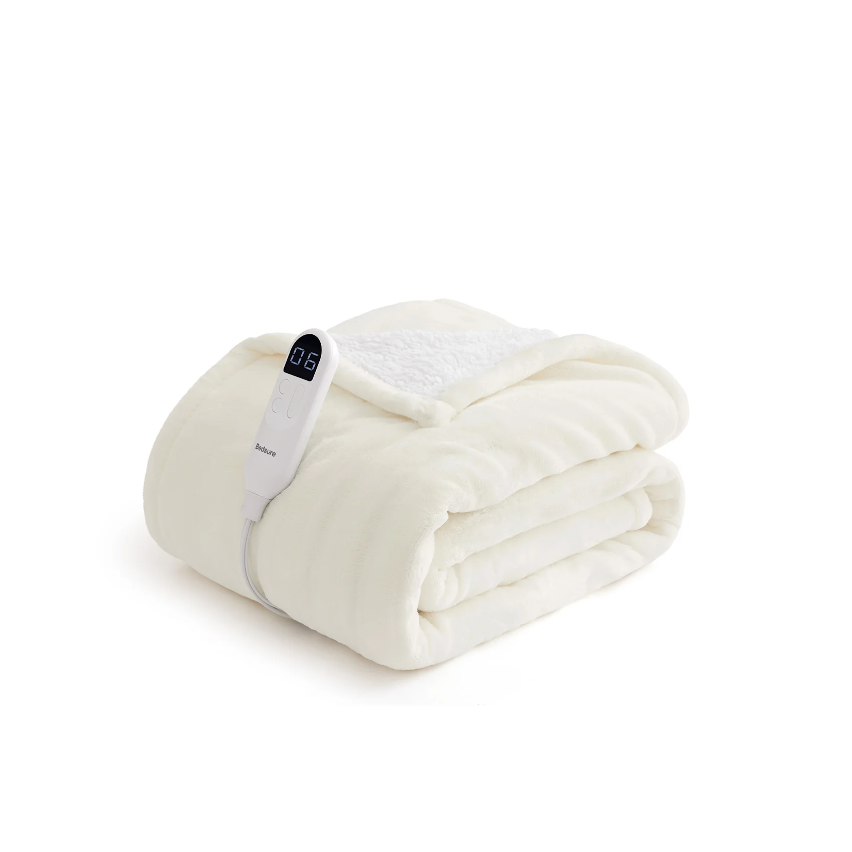 GentleSoft® Solid Flannel Heated Blanket