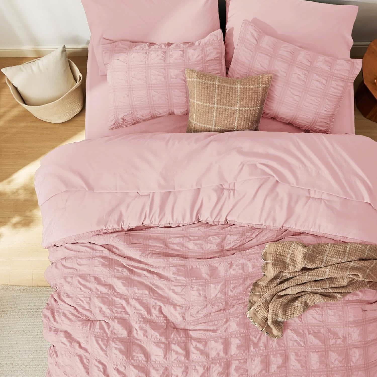 GentleSoft® Seersucker Bed-in-a-Bag