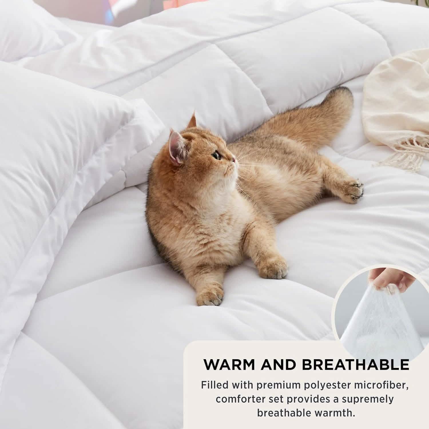 GentleSoft® Comforter Set - 7 Pieces Solid