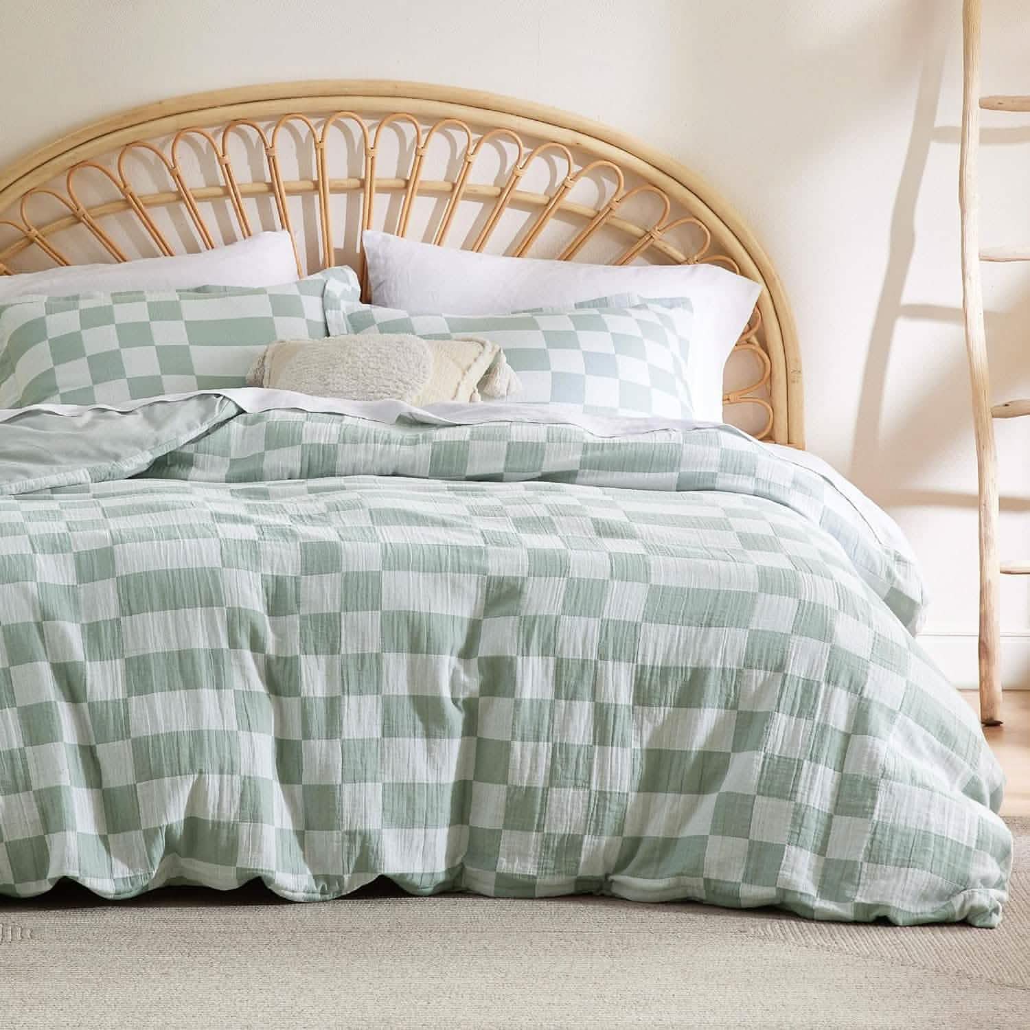 GentleSoft® Cotton Muslin Duvet Cover Set