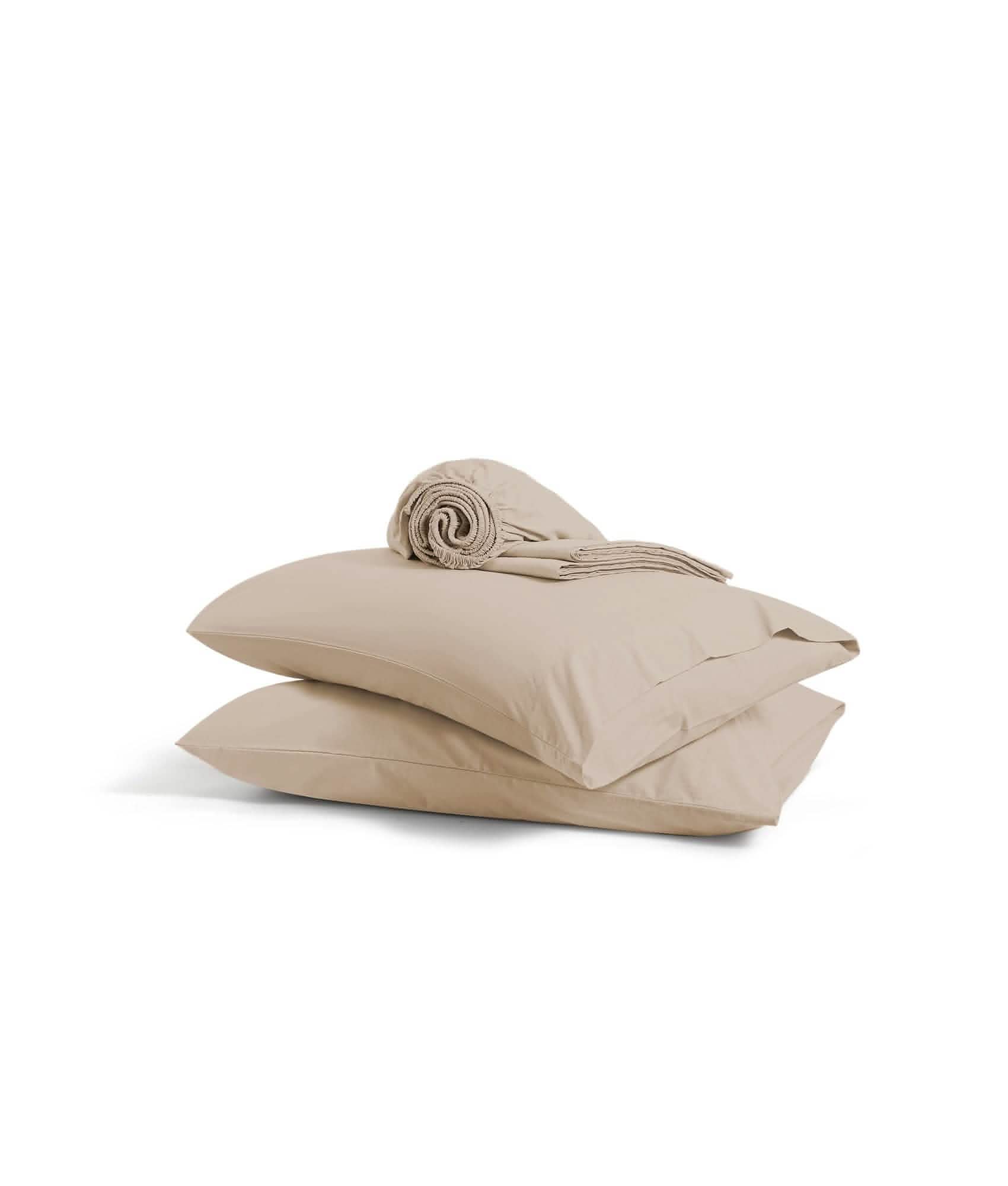 GentleSoft® Cotton Percale Weave Sheet Set