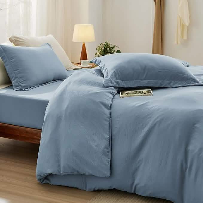 GentleSoft® Prewashed Microfiber Duvet Cover Set