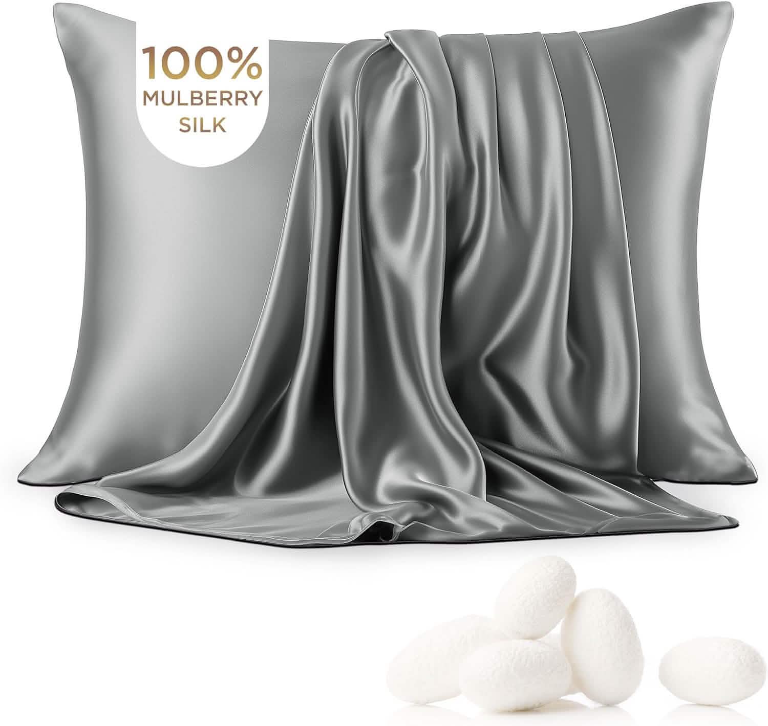 GentleSoft® Mulberry Silk Pillowcase