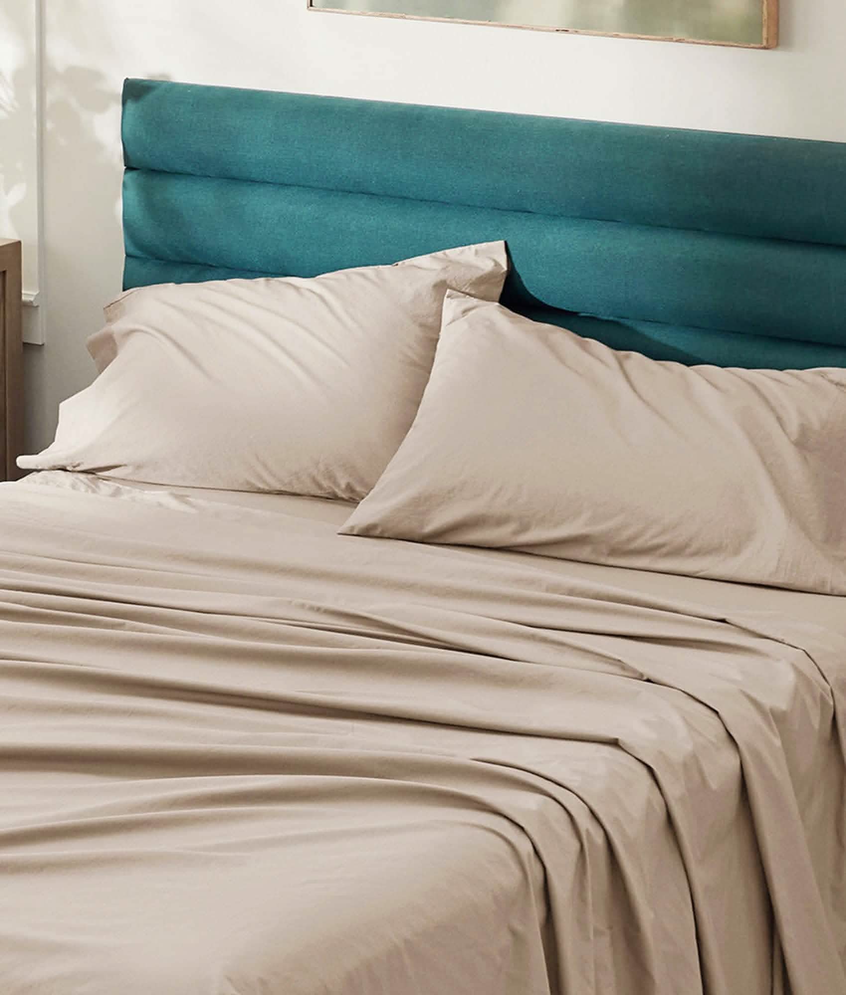 GentleSoft® Cotton Percale Weave Sheet Set