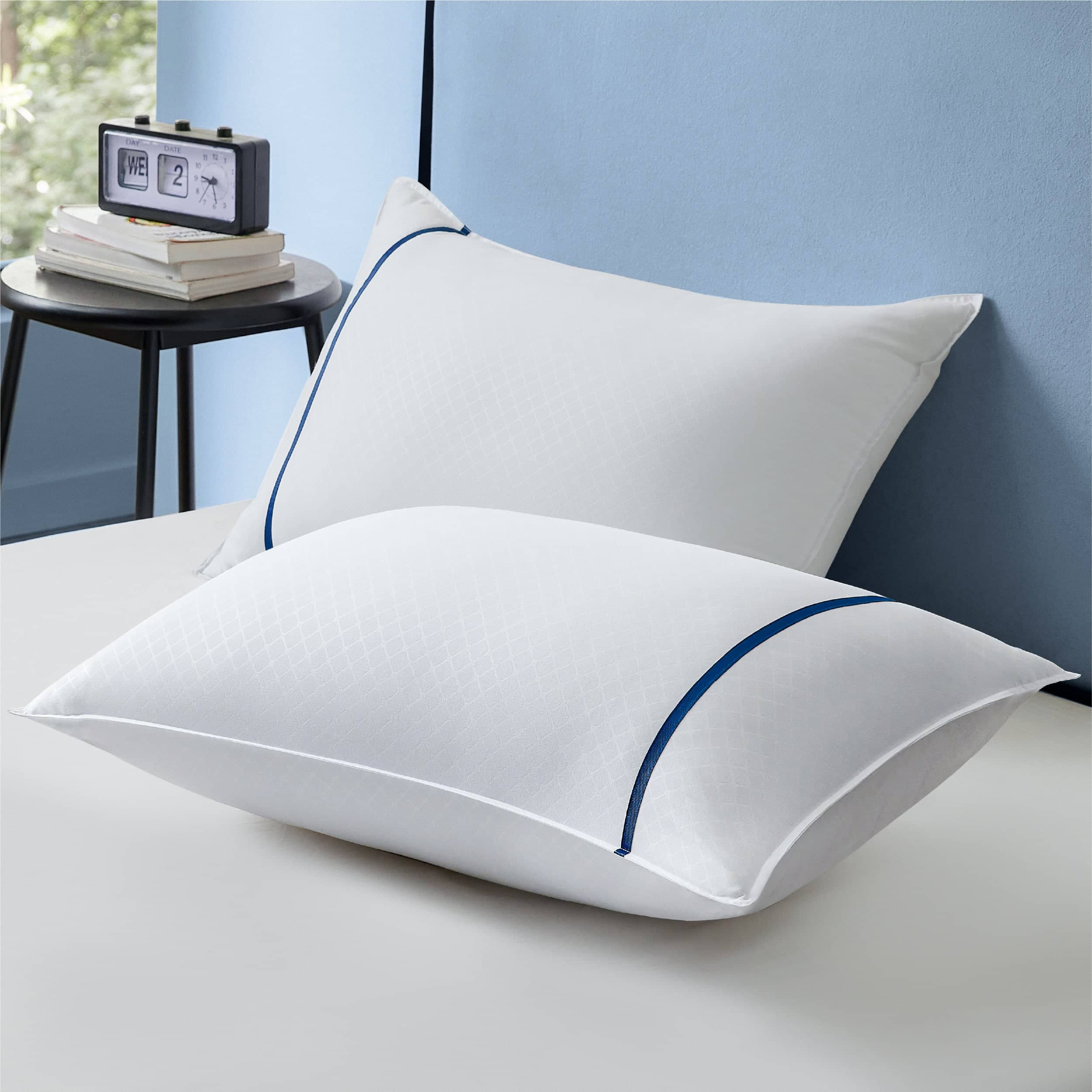 GentleSoft® Diamond Pattern Pillows 2pk