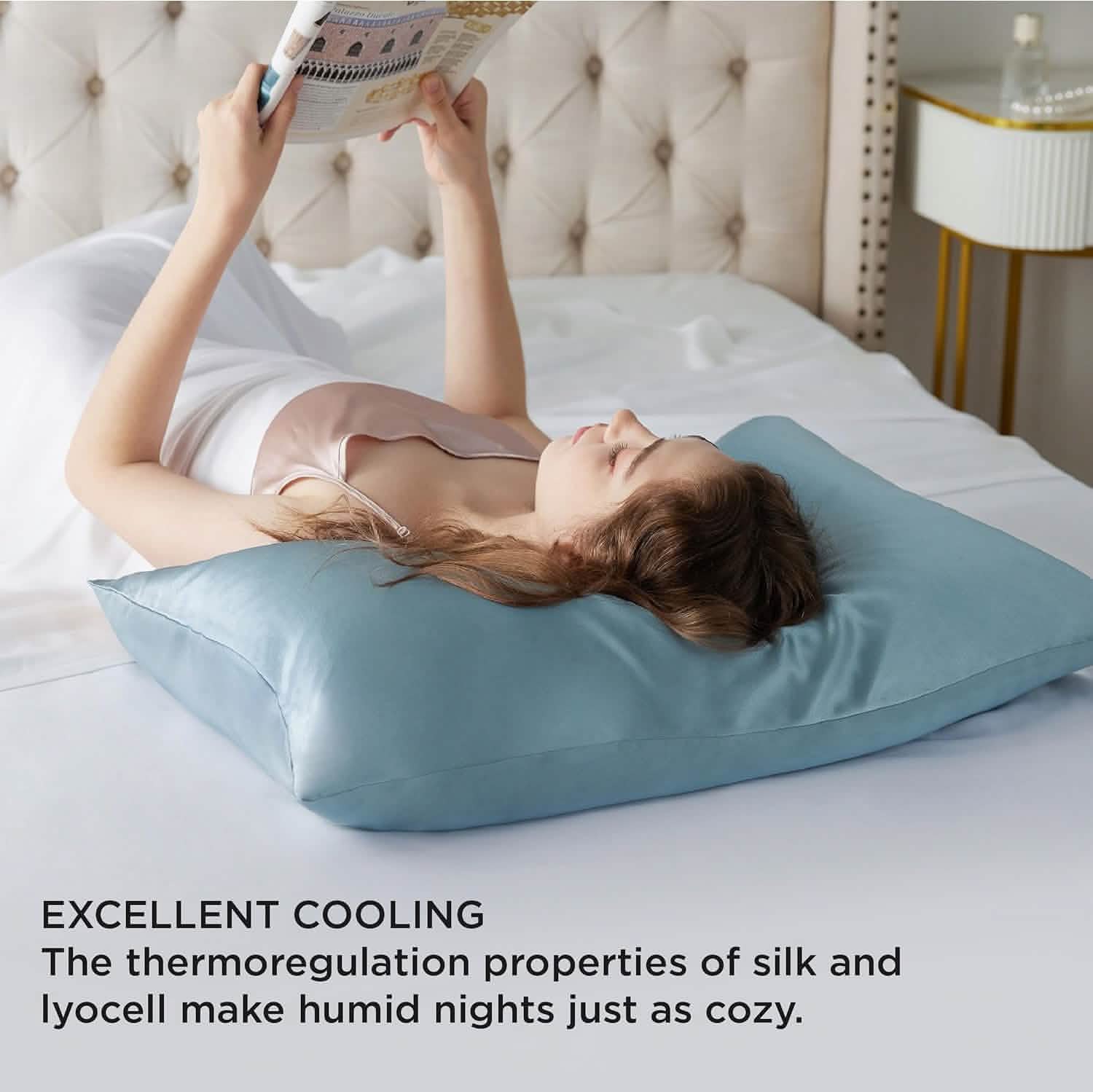 GentleSoft® Mulberry Silk Pillowcase