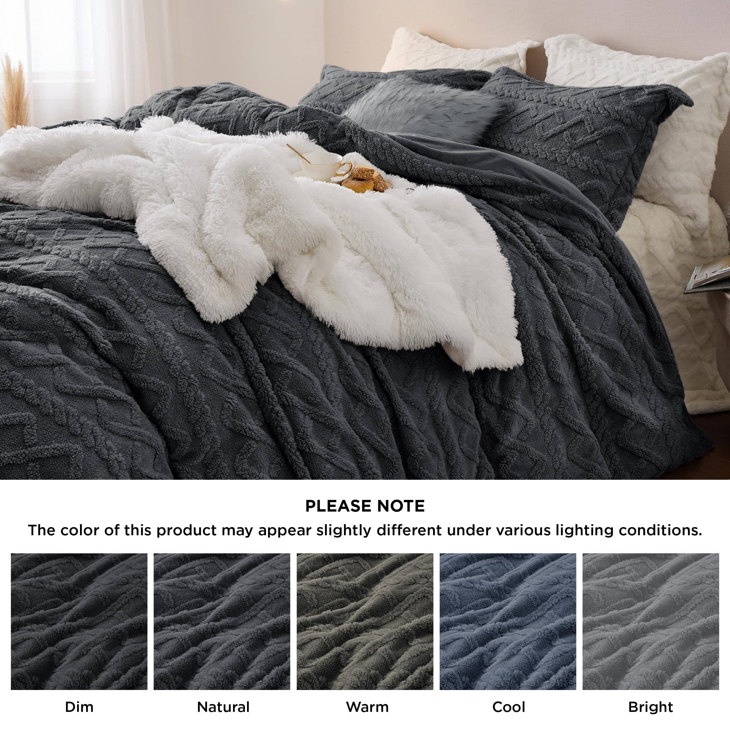 GentleSoft® Fluffy Boho Duvet Cover Set