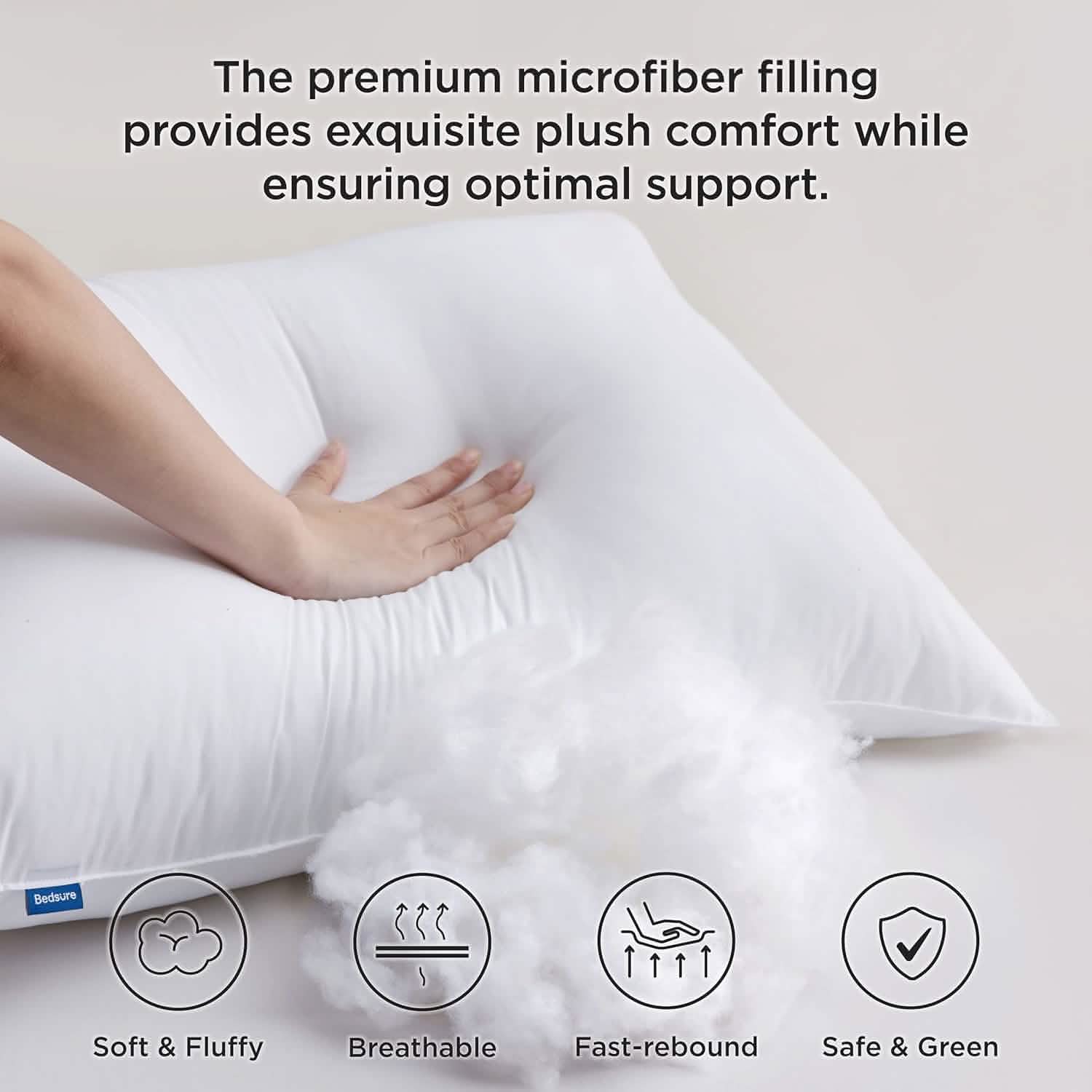 GentleSoft® Down Alternative Pillow 2pk