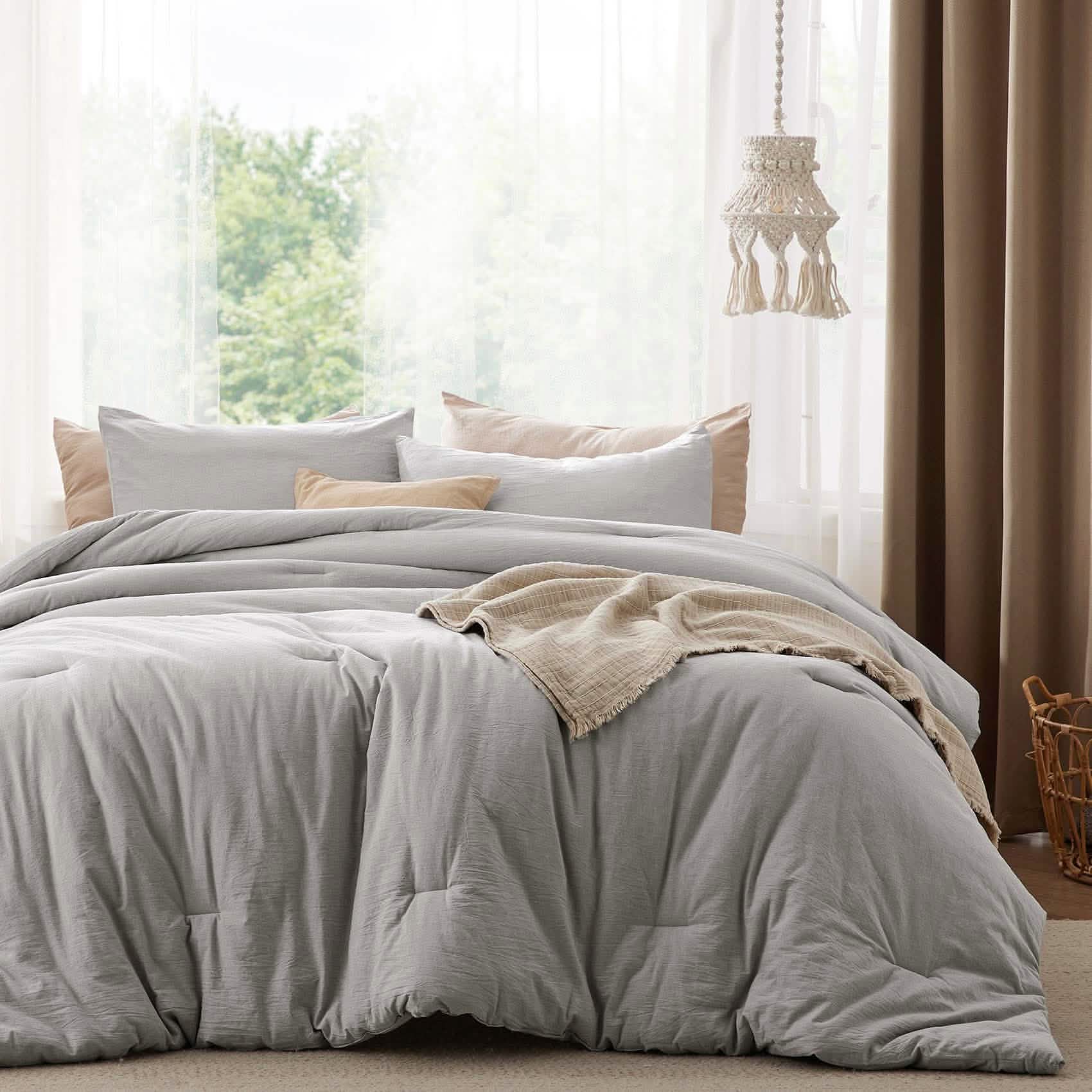 GentleSoft® Prewashed Cotton Comforter Set
