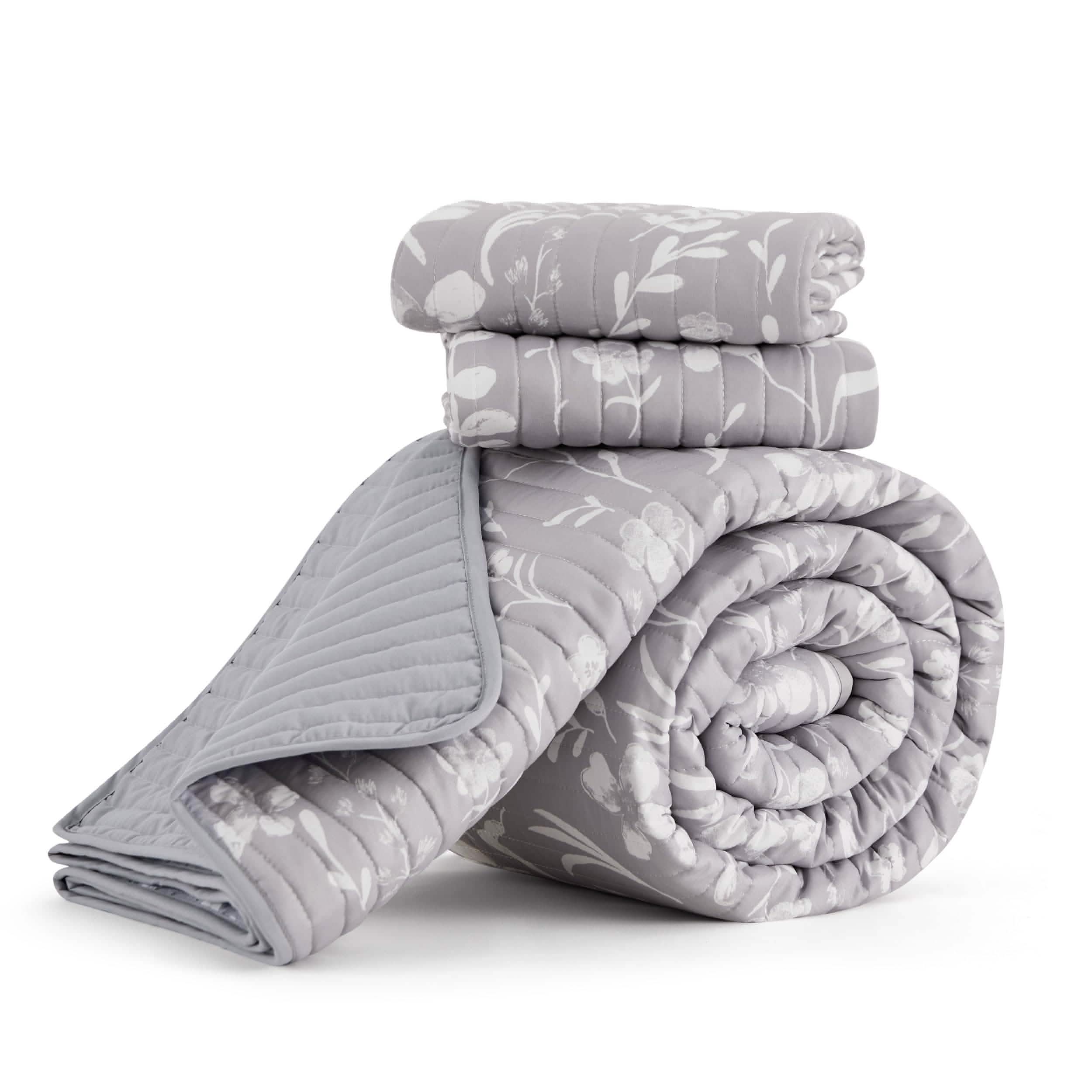 GentleSoft® Botanical Quilt Set