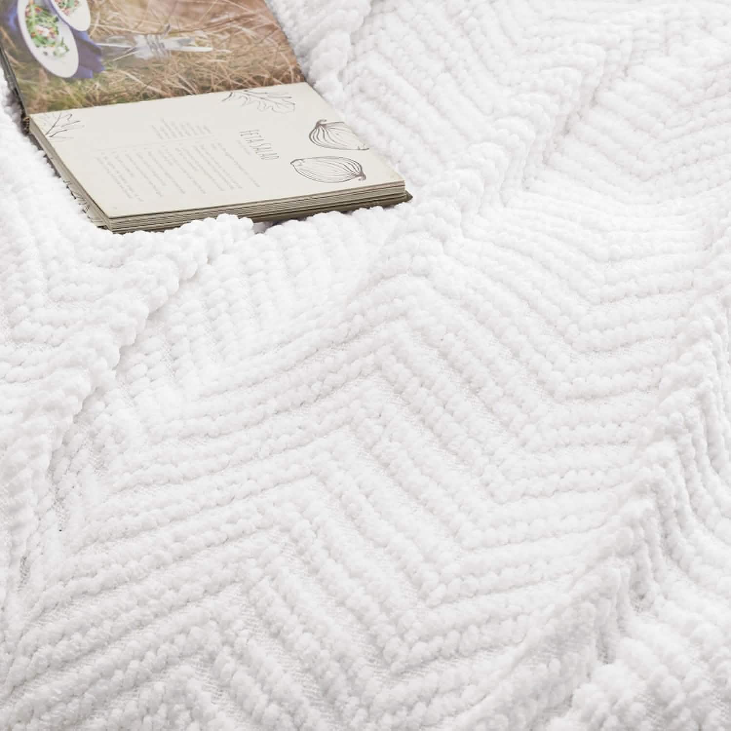GentleSoft® GentleSoft Versatile Knit Woven Chenille Blanket