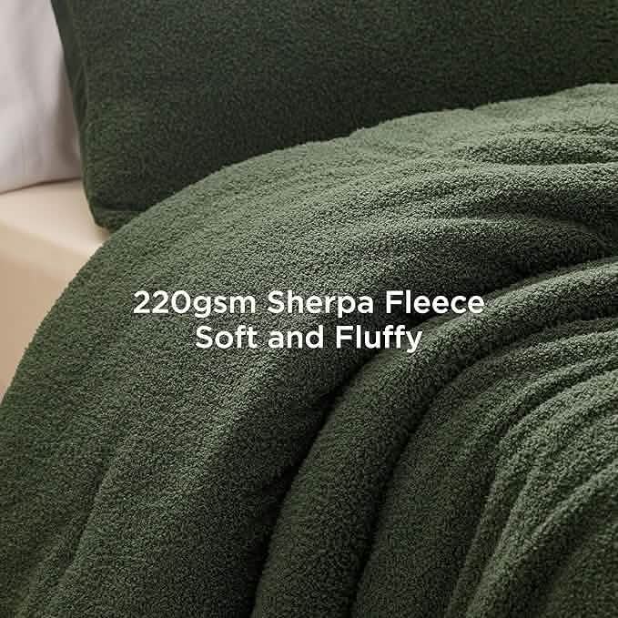 GentleSoft® Sherpa Fleece Comforter Set