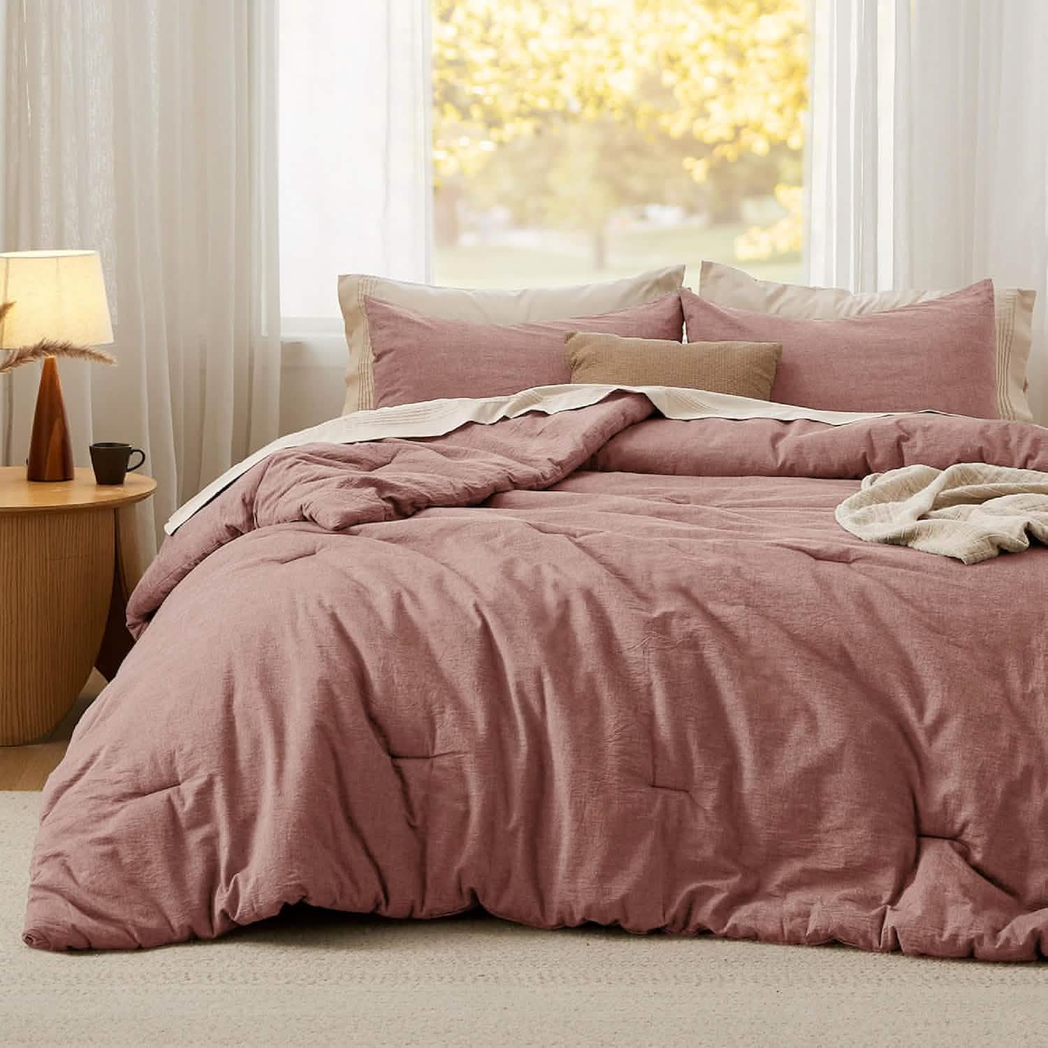 GentleSoft® Prewashed Cotton Comforter Set