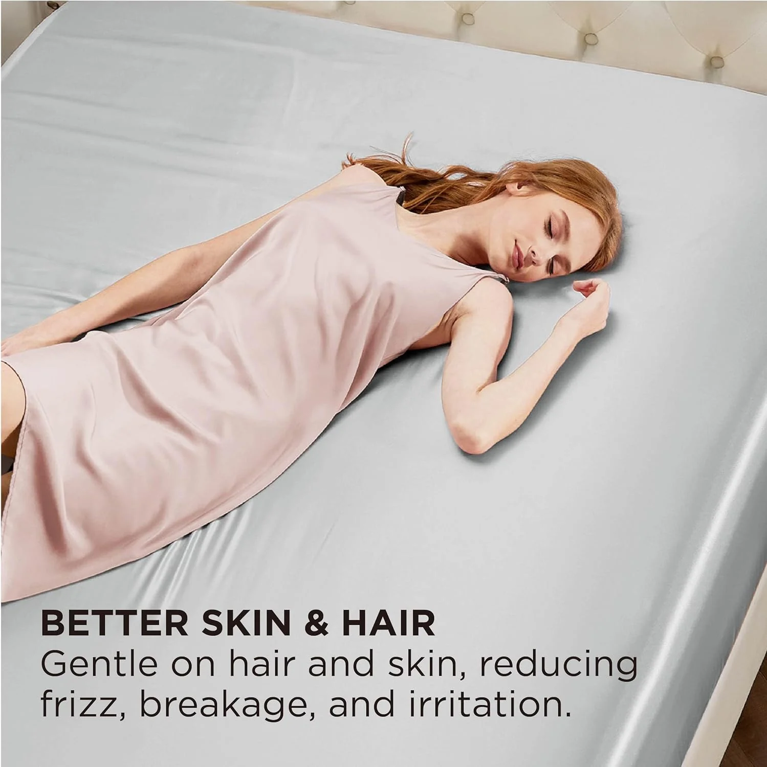 GentleSoft® Satin Fitted Sheet