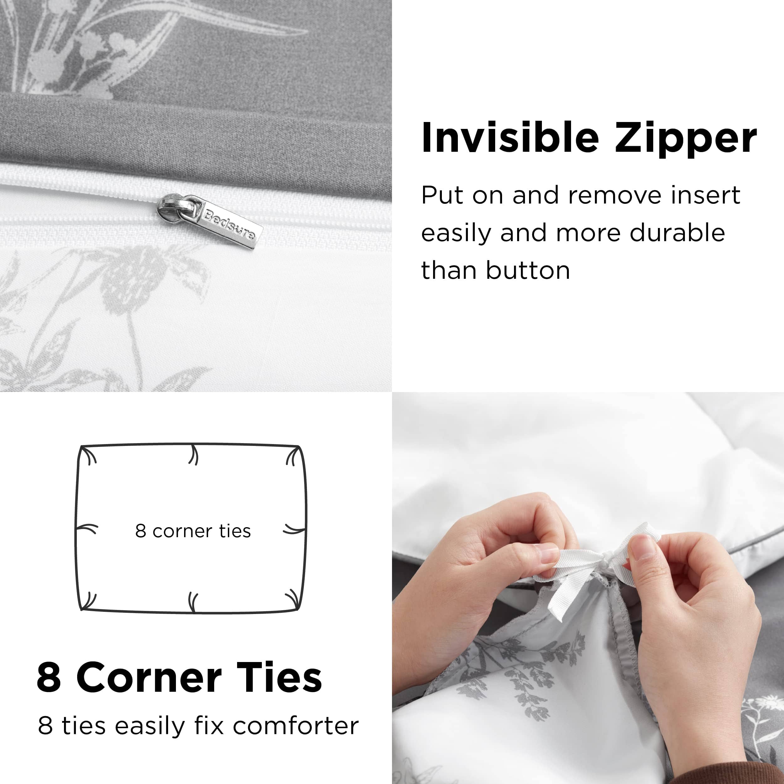 GentleSoft® Microfiber Duvet Cover Set Twin