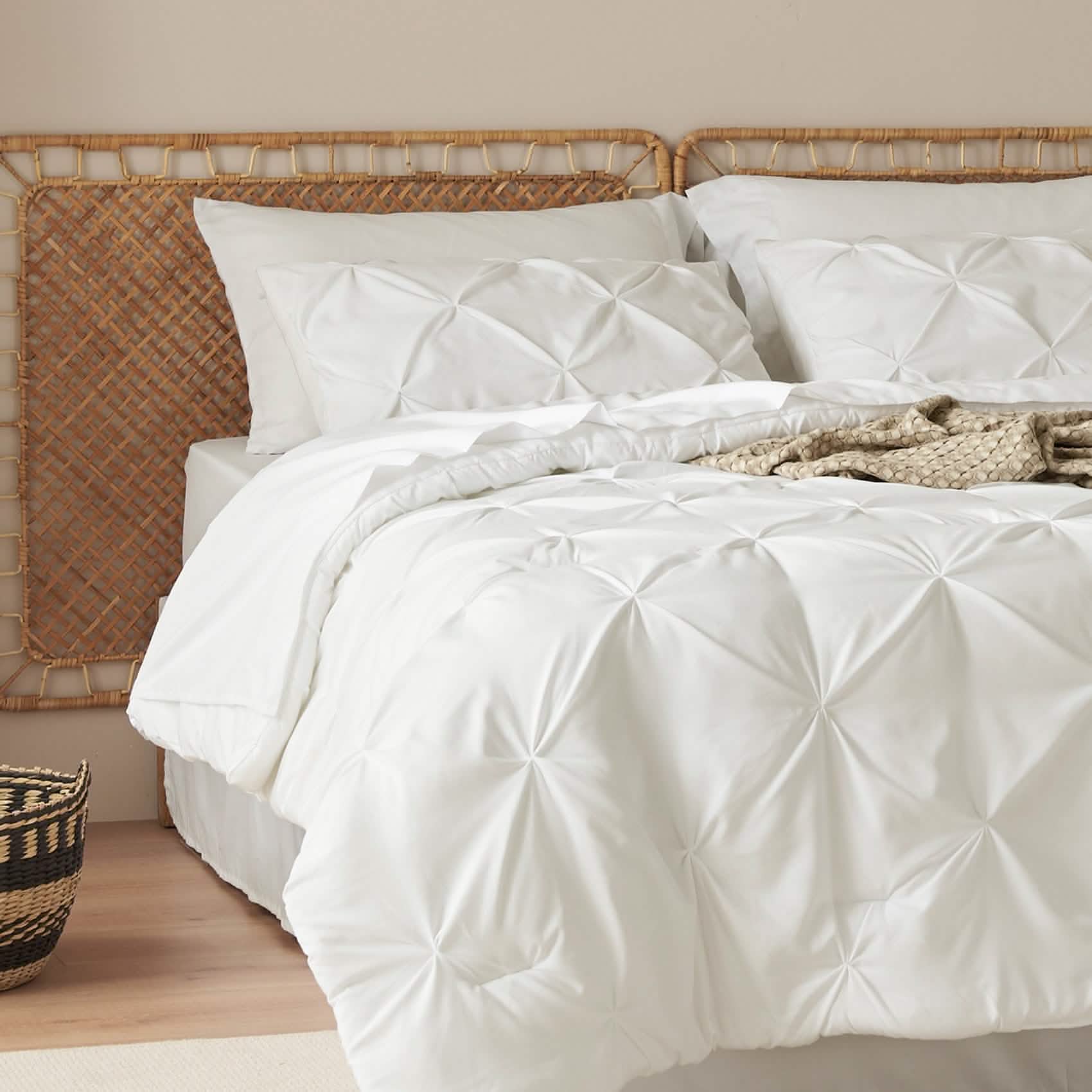GentleSoft® Pintuck Bed-in-a-Bag