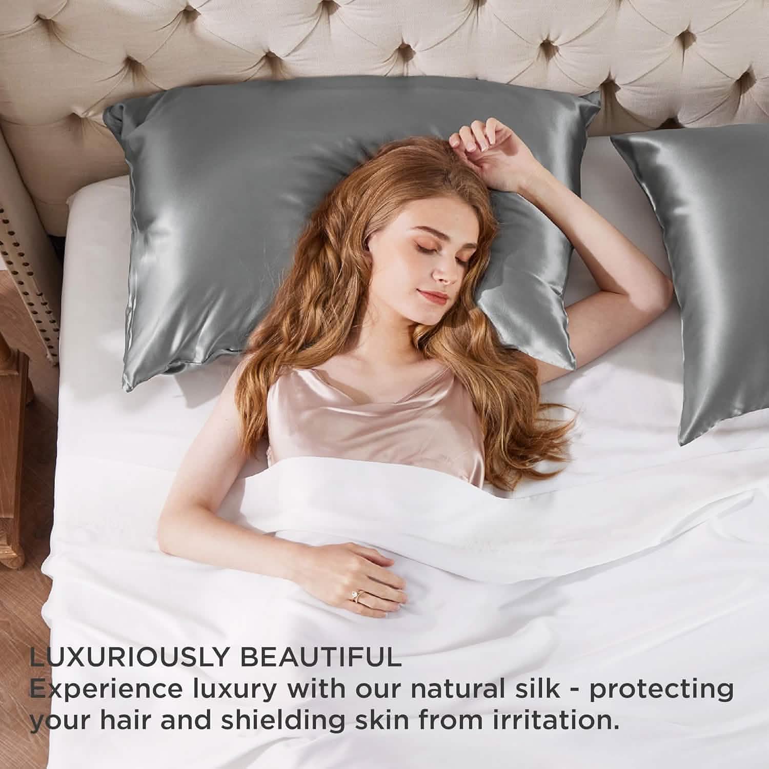 GentleSoft® Mulberry Silk Pillowcase
