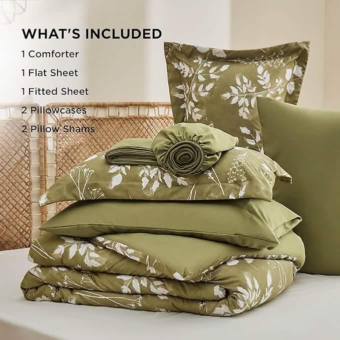 GentleSoft® Elegant Floral Comforter Sets