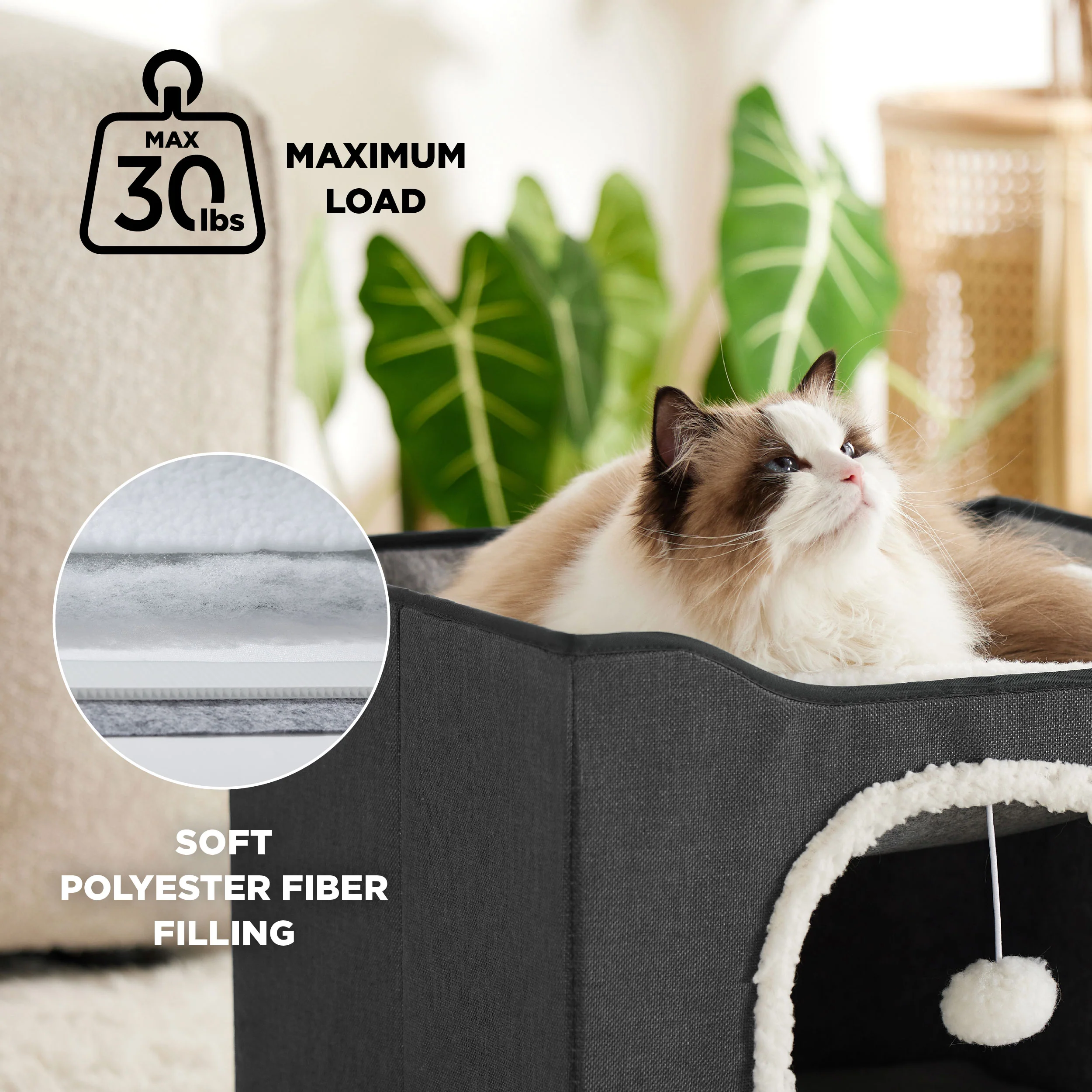 Cat Beds for Indoor Pet Cat House