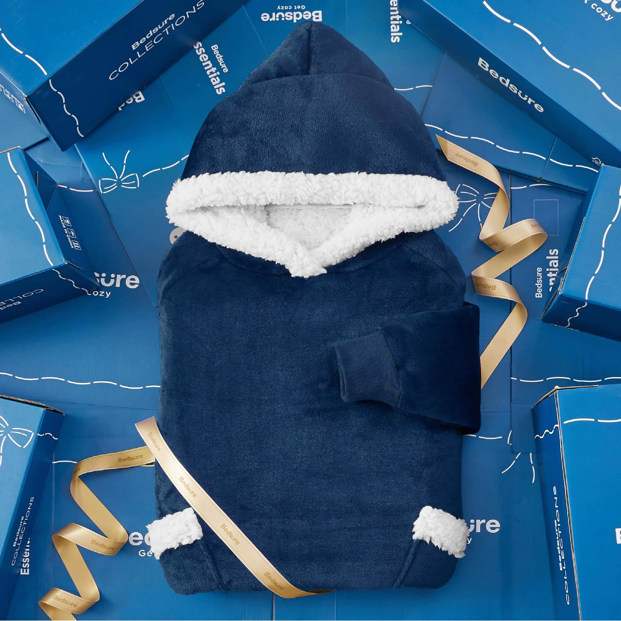 GentleSoft® Sherpa Fleece Wearable Blanket