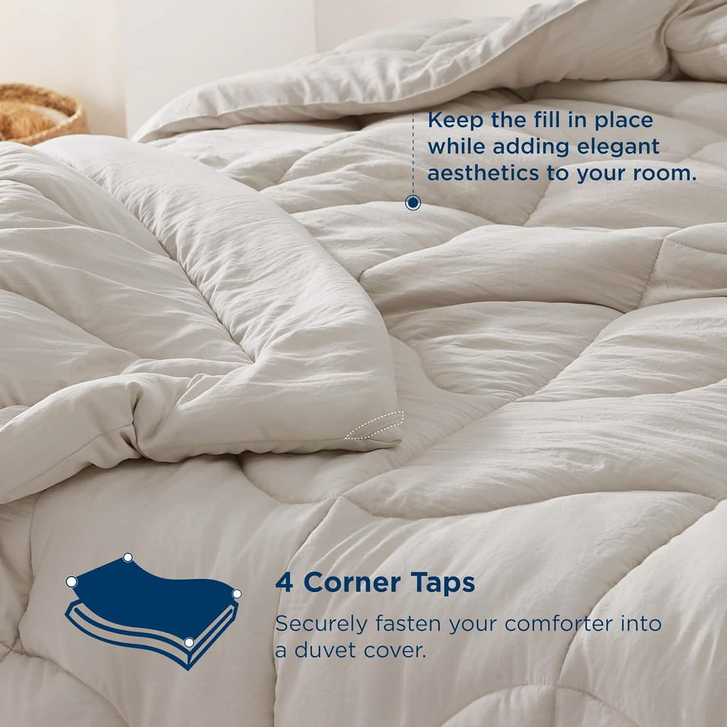 GentleSoft® Prewashed Polyester Quilted Comforter