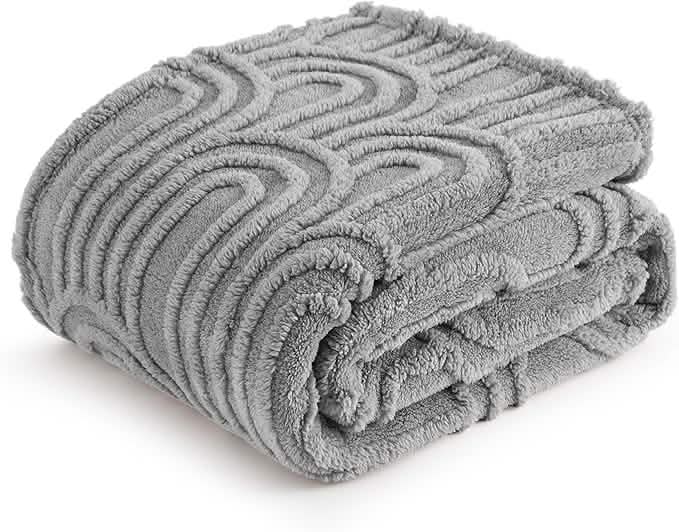 GentleSoft® Arch Shaggy Sherpa Fleece Blanket