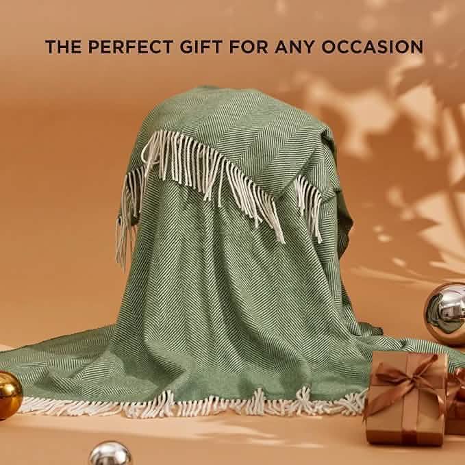 GentleSoft® 100% Wool Woven Blanket