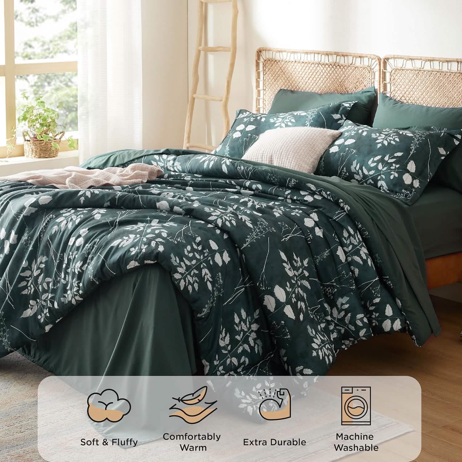 GentleSoft® Elegant Floral Comforter Sets
